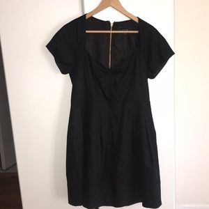 Marc by Marc Jacobs black wool dress size 10